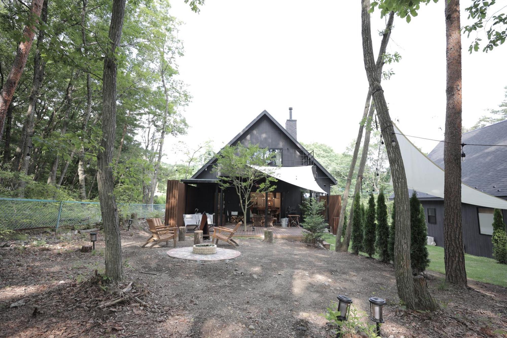 Sauna Forest Cabin 軽井沢 御代田　Mori-Asobi Oiwake Exterior foto