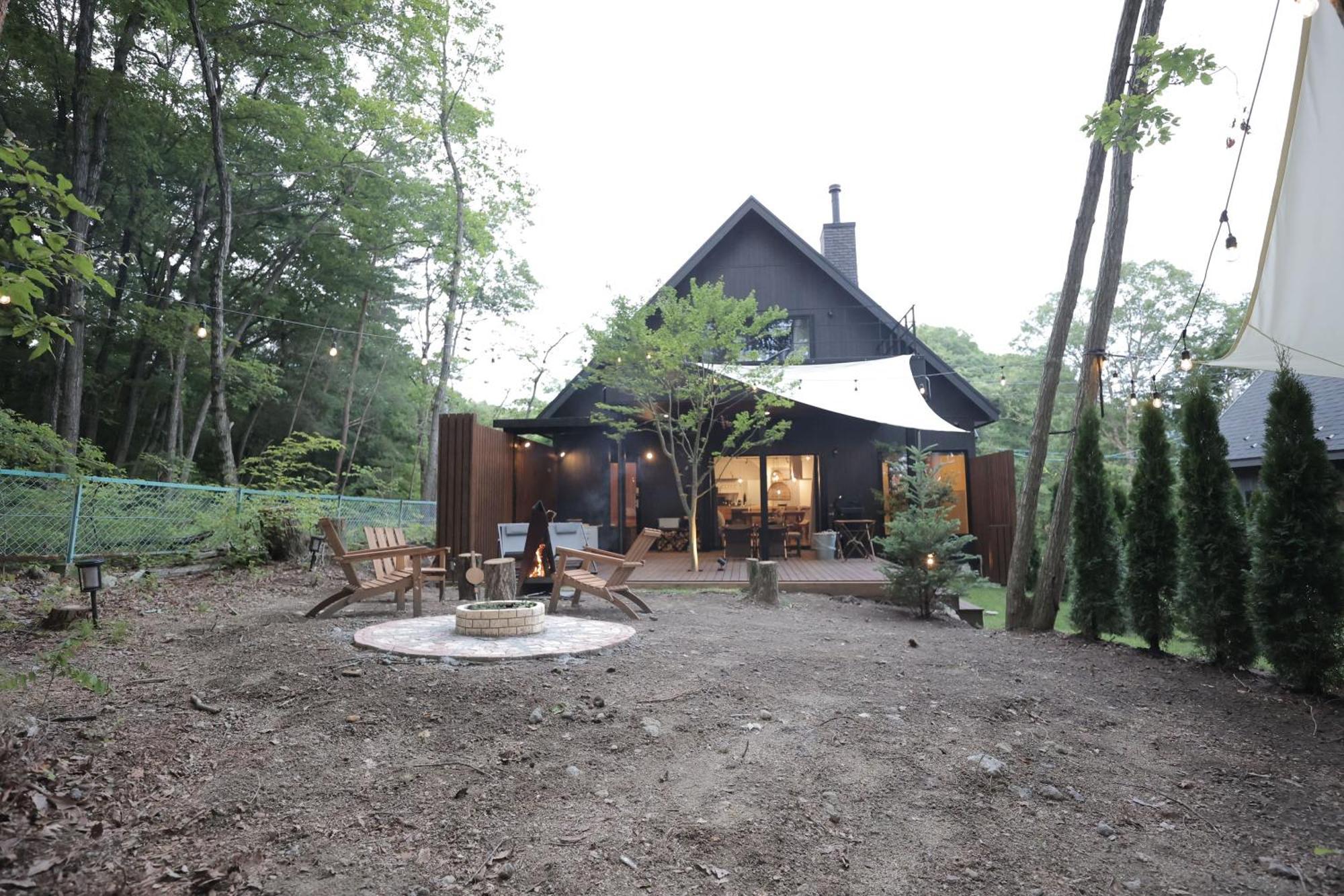 Sauna Forest Cabin 軽井沢 御代田　Mori-Asobi Oiwake Exterior foto