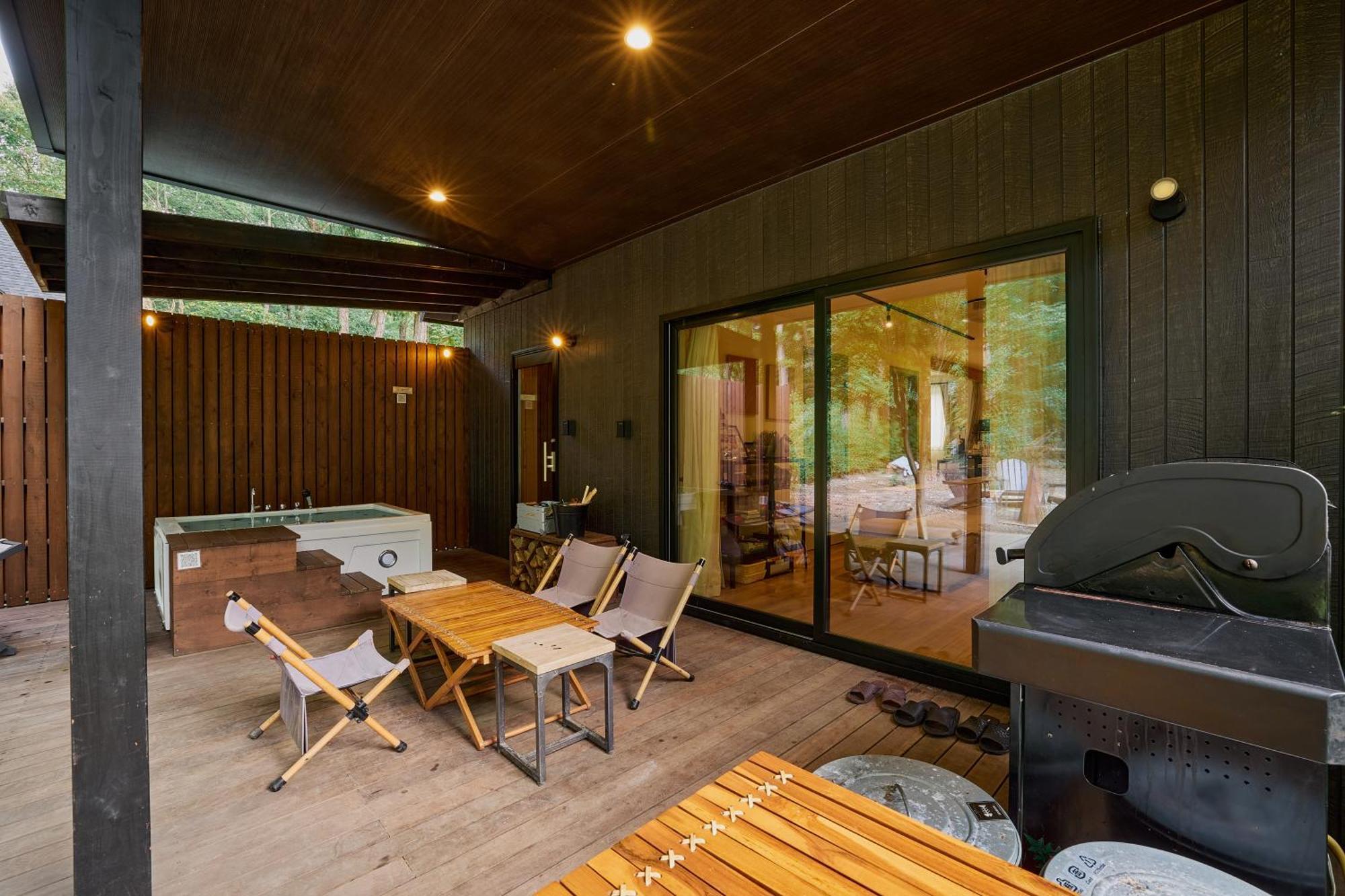 Sauna Forest Cabin 軽井沢 御代田　Mori-Asobi Oiwake Exterior foto